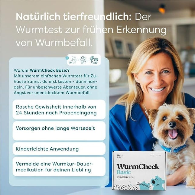Dr. SAM Tick Test for Dogs and Cats Pawcheck Lyme Disease Test as a Simple Certified Laboratory Test for Home - Quick Result - Tick Test for Dogs and Cats