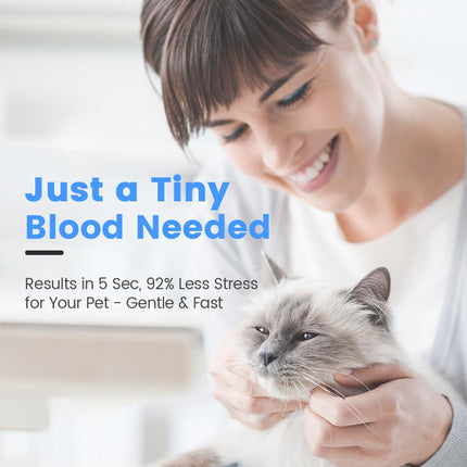 IMPet Glucose Monitoring Kit for Dogs & Cats, Pet Blood Sugar Monitor with 100 Strips