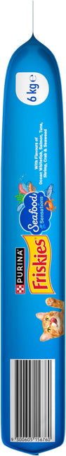 FRISKIES Adult Dry Cat Food Seafood Sensations 6kg