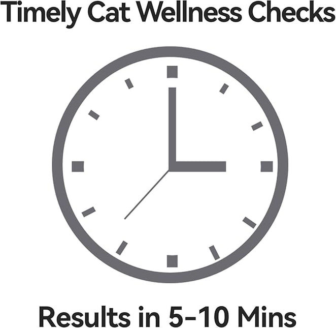 Home Check 4-in-1 Feline Home Wellness Kit – Easy Cat Health Monitor 2 (Pack)