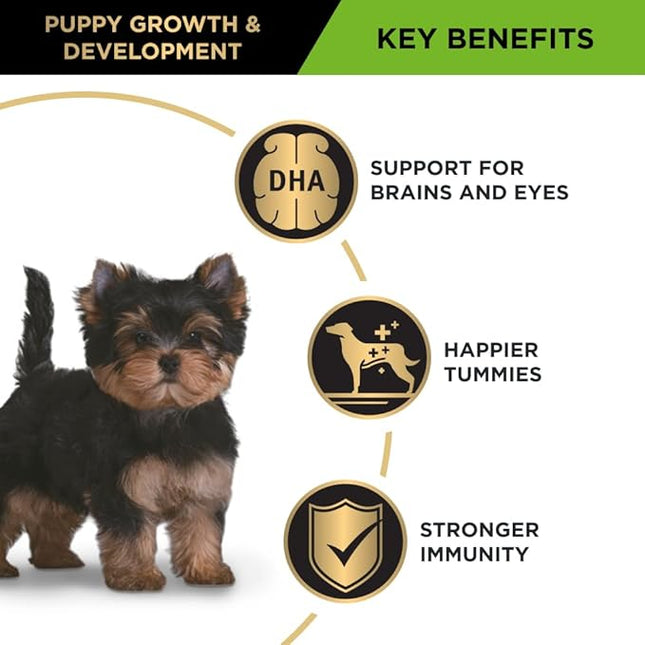 Purina Pro Plan Puppy Dry Dog Food Small and Toy Breeds Chicken 2.5kg