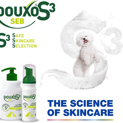 DOUXO S3 SEB Dog & Cat Dandruff Solution Soothing Leave-On Mousse