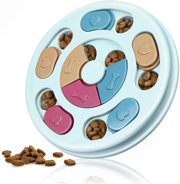 Dog Puzzle Toys, Interactive Dog Game, Dog Enrichment Toys for Small, Medium & Large Dogs, Treat Training