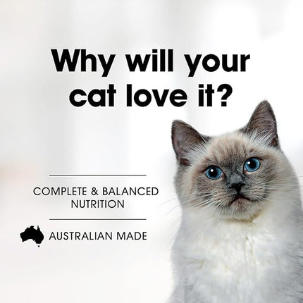 Fussy Cat Grain Free Twice as Tasty Kitten Wet Food, Kitten Mince 12x80g - Two Tasty Textures, One Irresistible Meal, Real Australian Meat, Grain-Free & Complete Nutrition (Pack of 3)