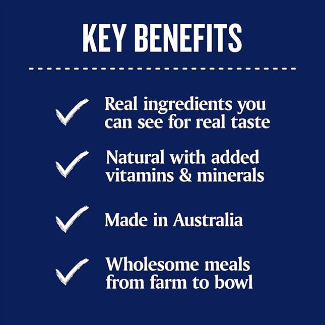 Farmer's Market Succulent Chicken with Peas & Carrot Adult Wet Dog Food 6x100g - Hearty Loaf with Real Food & Flavour, Made with Australian Meat Loaf for Complete & Balanced Nutrition (Pack of 2)