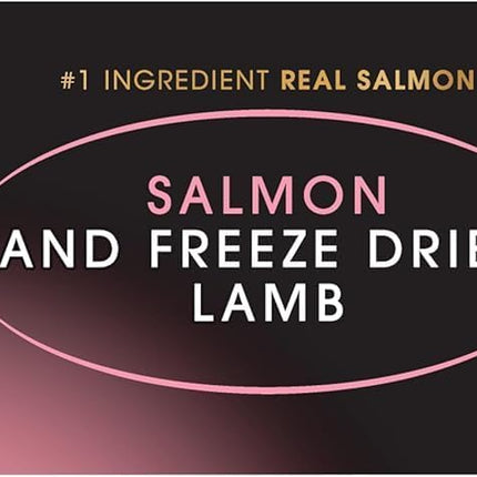 Fussy Cat Luxe Dry Cat Food, Salmon and Freeze Dried Lamb 750g - Real Salmon & Freeze-Dried Lamb for Premium Taste, 34% Protein & Complete Nutrition