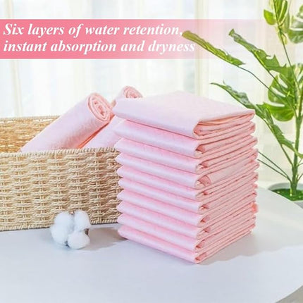100 Pcs Puppy Training Pads,with Leak-Proof Quick-Dry,33x45cm Pet Urine Pad Diaper