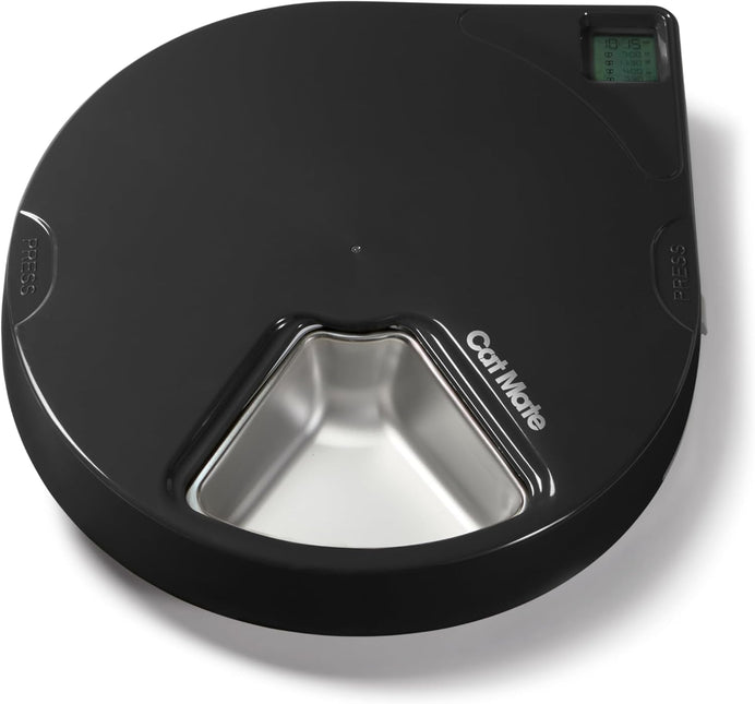 Cat Mate C500 Automatic 5-Bowl Pet Feeder with Digital Timer