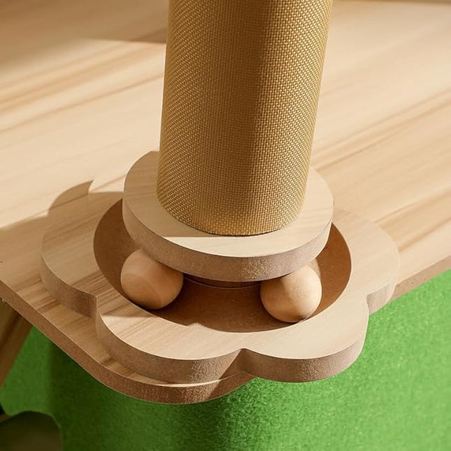 Cat Tree, Cat Tower with Scratching Post, Multi-Level Climbing Tower, Pet Condo House Furniture with Hemp Rope-Wrapped Posts, (160cm)