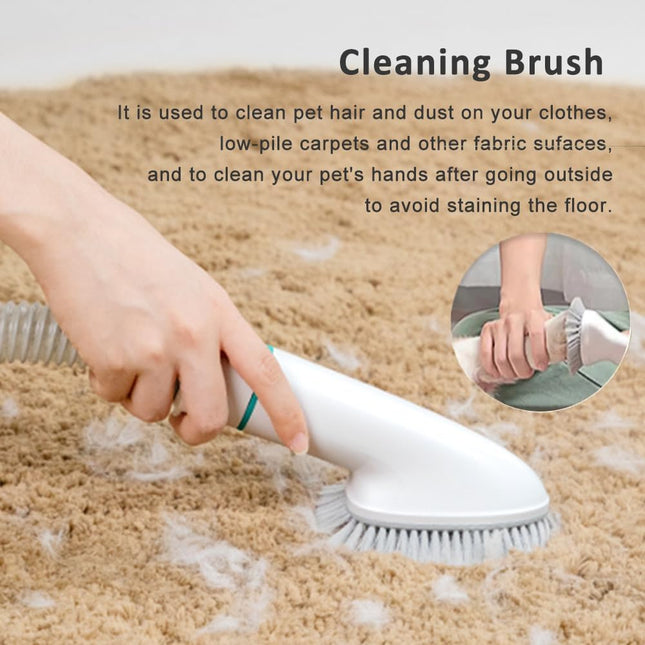 Pet Dog Hair Vacuum & Grooming, DIY Pet Grooming Tools, Quiet pet vacuum groomer shedding hair remover with deshedding brush, clippers