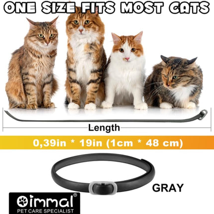 Cat Flea and Tick Collar | Flea & Tick Prevention | Pack of 4