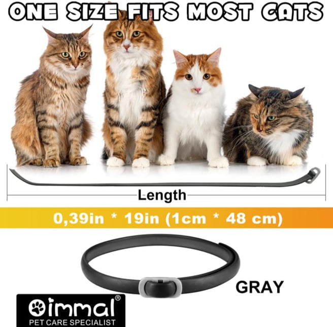 Cat Flea and Tick Collar | Flea & Tick Prevention | Pack of 4