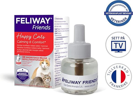 Feliway Friends Refill (48ml) - Reduces conflicts and tensions between your cats