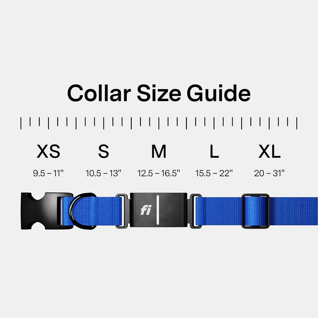 Fi New Series 3+ Smart Dog Tracker Collar [12 Month Membership Included] -Large