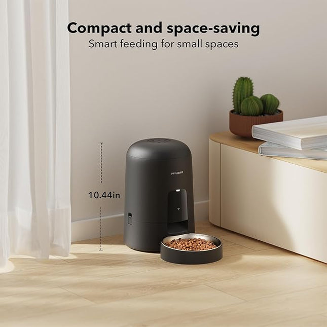 PETLIBRO Cordless Automatic Cat Feeder – Battery Powered, WiFi App Control
