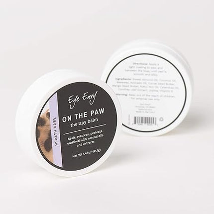 Eye Envy On The Paw Therapy Balm - Natural Dog Products, Nourish and Heal Cracked Paws, Protect Against Heat, Salt, Snow, 1.45oz