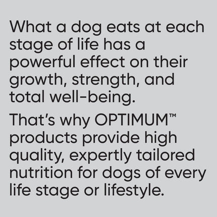 Optimum Adult Dog Wet Can Food with Beef Rice and Egg Natural, 700 g (Pack of 12)