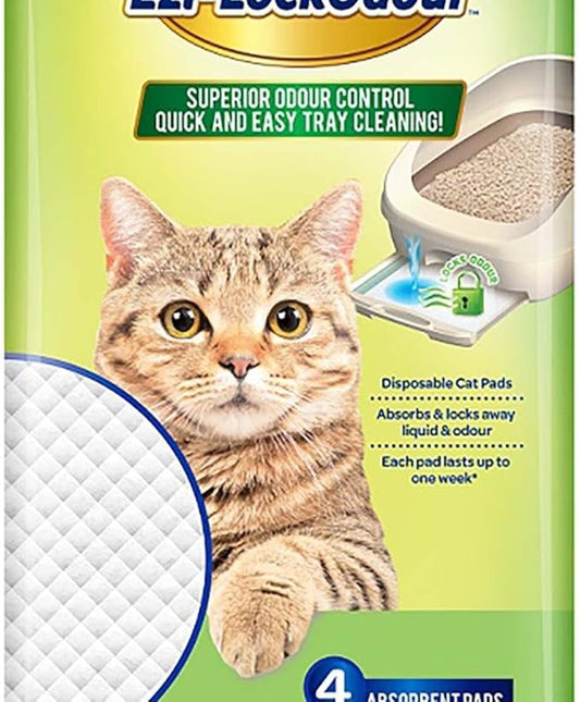 EZI-LOCKODOUR Absorbant Cat Pads