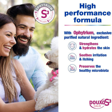 DOUXO S3 SEB Calm Itch Relief Shampoo Bar for Dogs and Cats
