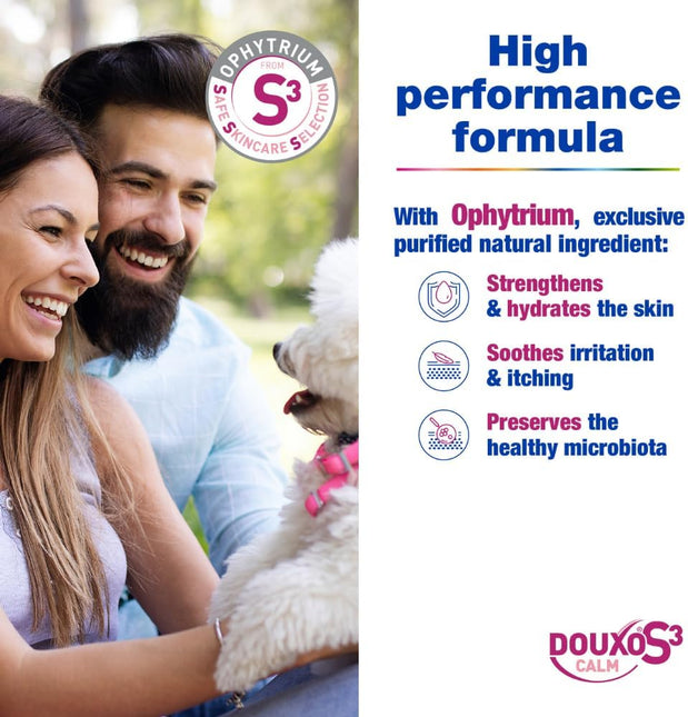 DOUXO S3 SEB Calm Itch Relief Shampoo Bar for Dogs and Cats