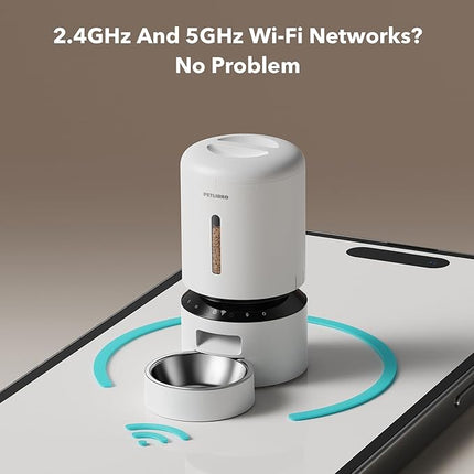 PETLIBRO Granary Automatic Cat Feeder, Smart WiFi App Control (2.4GHz/5GHz)