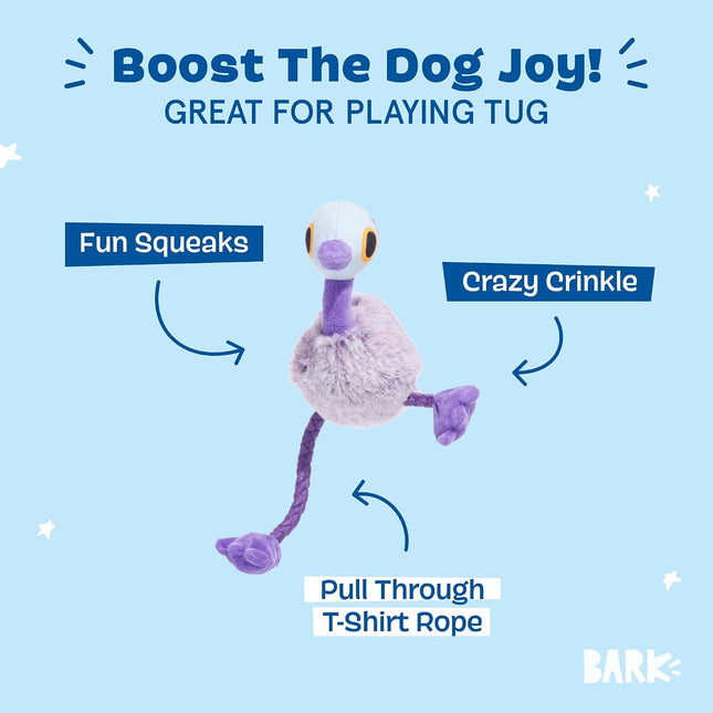 Barkbox Adelaide Emu Plush Dog Toy