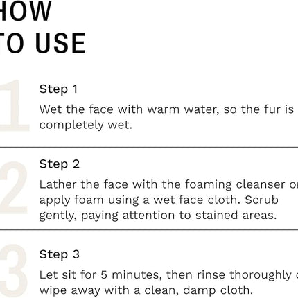 Eye Envy Tear Stain Facial Cleanser for Dogs and Cats. Washes Away Crusty Eye Debris, Eye Boogers, Eye Discharge. Tearless Foaming Formula. Cleans Tear Stains. All-Natural. 1 US Gallon