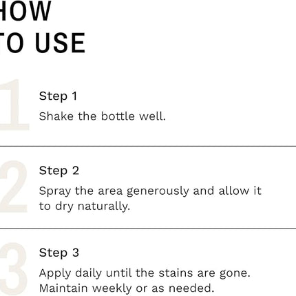 Eye Envy Beard Stain Remover Spray for Dogs/Cats. Natural, Safe. Remove Stains from Drooling, Saliva, Food, Runoff from Tearing. Removes Odors. Keeps Dog Beards Clean. 4oz