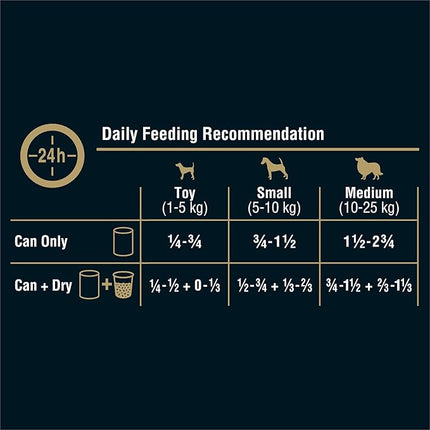 MY DOG Adult 7+ Wet Dog Food Tender Lamb with Rice & Carrots 400g Can, 24 Pack