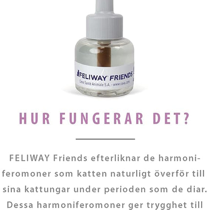 Feliway Friends Refill (48ml) - Reduces conflicts and tensions between your cats