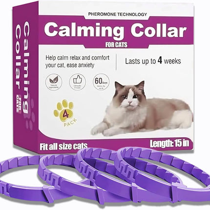Pheromone Relaxing Collar with Lavender, Up to 60 Days Stress & Anxiety Relief