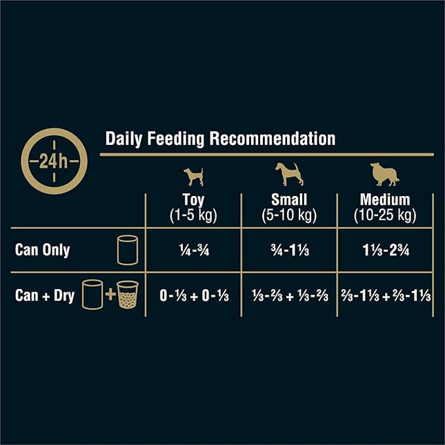 MY DOG Adult Wet Dog Food Sardines, Tuna and Spring Vegetable 400g Can, 24 Pack