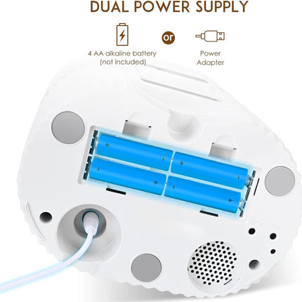 XVersion 3L Automatic Dog Feeders with APP & WiFi Pet Food Dispenser for Cat & Dog,Smart 10 Meals Per Day (15 Cup) - White