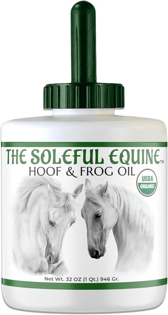 Hoof Oil, Horse Hoof White Line, Thrush, Abscesses, Overall Hoof Strength, Growth, Hoof Conditioning Rehydration