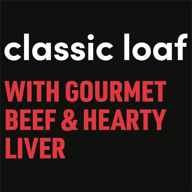 MY DOG Adult Wet Dog Food Beef & Liver Meaty Loaf 6 x 100g, 6 Pack (36 Trays)