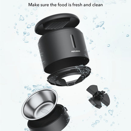 PETLIBRO Automatic Cat Feeder – 3L Programmable Pet Food Dispenser with Airtight Storage, Timed Portion Control, Voice Meal Call & Dual Power Supply, Clog-Free Healthy Feeding for Cats & Small Dogs
