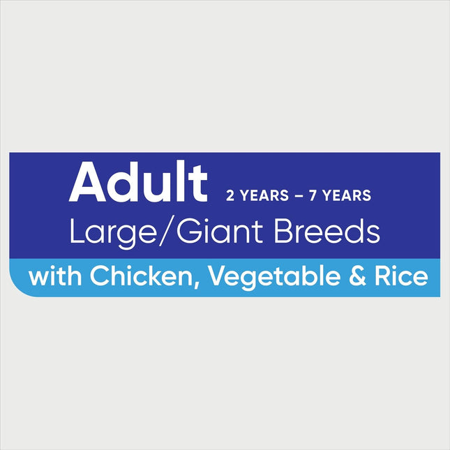 OPTIMUM Adult Large Breed Dry Dog Food with Chicken, Vegetables & Rice 15kg Bag