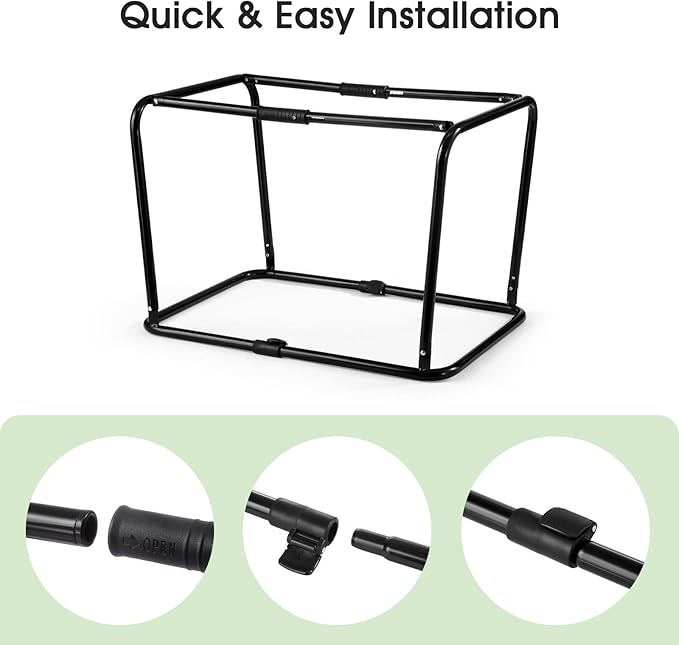 Pet Scene Soft Dog Crate 102x69x69CM Large Size for Pet Dogs Cat
