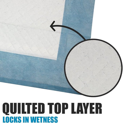 BV Pet Potty Training Pads for Dogs Puppy Pads, Pee Pads, Quick Absorb, 22" x 22" Training Pad, 100 Count Dog Pee Pads, Doggie Pads, Disposable Puppy Pee Pads