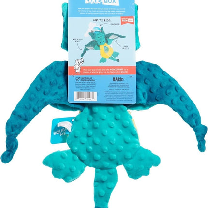 Barkbox Dingbert The Dragon Plush Dog Toy – Squeaky & Crinkly