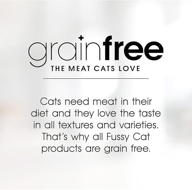 Fussy Cat Grain Free Twice as Tasty Kitten Wet Food, Kitten Mince 12x80g - Two Tasty Textures, One Irresistible Meal, Real Australian Meat, Grain-Free & Complete Nutrition (Pack of 3)