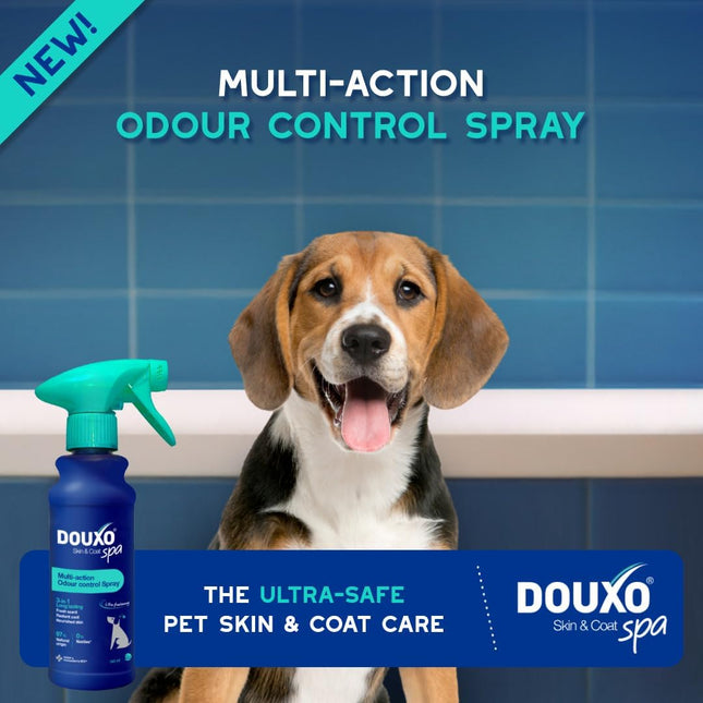 DOUXO Skin & Coat SPA Ultra-Safe Multi Action Odour Control Spray, 340ml