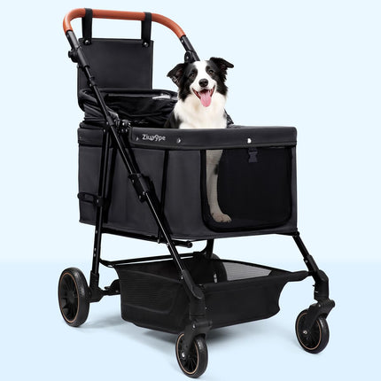 Dog Stroller for Large & Medium Dogs (20–132 lbs)