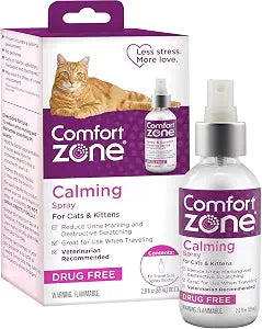 Comfort Zone Cat Calming Pheromone Spray: Travel Size (2 oz)