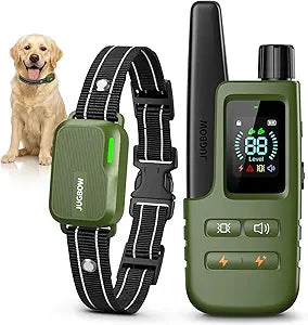 Dog Shock Collar - 4500FT Dog Training Collar with Remote, , Security Lock, Rechargeable eCollar for 10-120lbs