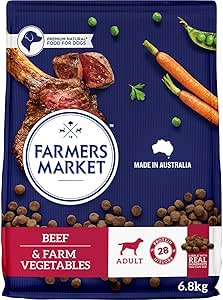 Farmer's Market Beef and Farm Vegetables Adult Dry Dog Food 6.8kg