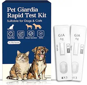 Giardia Test Kit for Dogs & Cats, Pack of 2