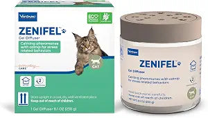 ZENIFEL Gel Diffuser Cat Calming Pheromone|Supports Stress Relief