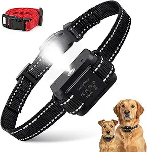 Citronella Dog Bark Collar, Dog Bark Collar for Large Medium Small Dogs,2 Collar Straps(Black)