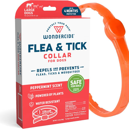Wondercide - Dog Collar - Flea, Tick, and Mosquito Repellent - Large